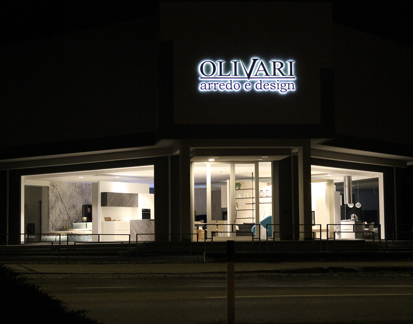 insegne retroilluminata