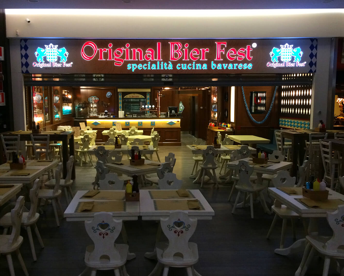 Neon Luce insegne cassonetti luminosi